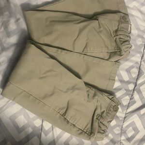 Set of 2 EUC Cat & Jack Boys Khakis Size 6 Adjustable Waist Uniform Dress Pants